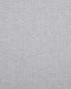 Cotton Linen: White Hairline Stripes On Grey