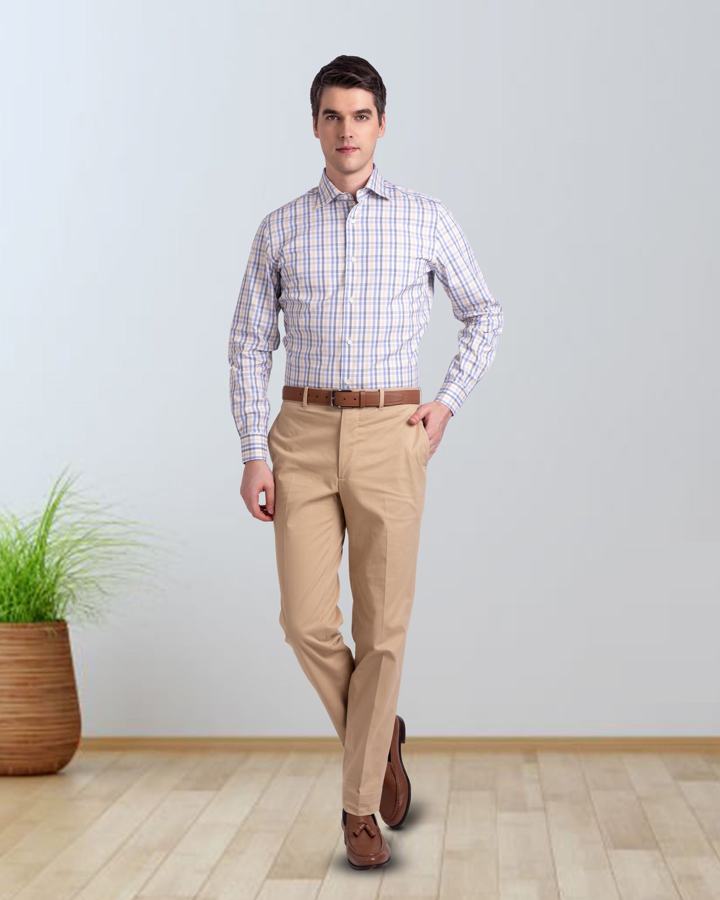 Genoa Beige Dress Pant