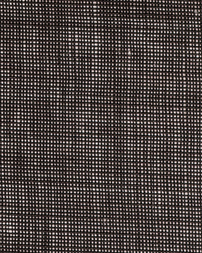 Dark Brown Linen Chambray