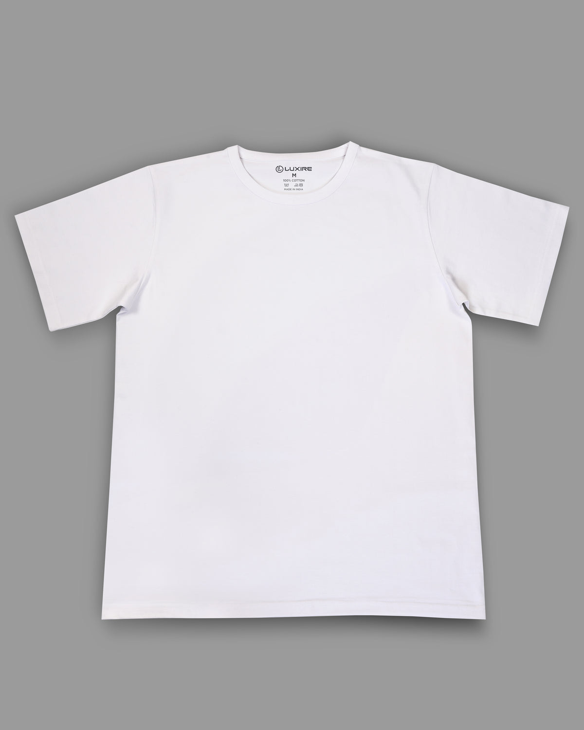 EZS Aria White Crewneck T-Shirt - 2
