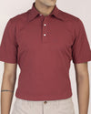 Marsala Soft Polo T-Shirt