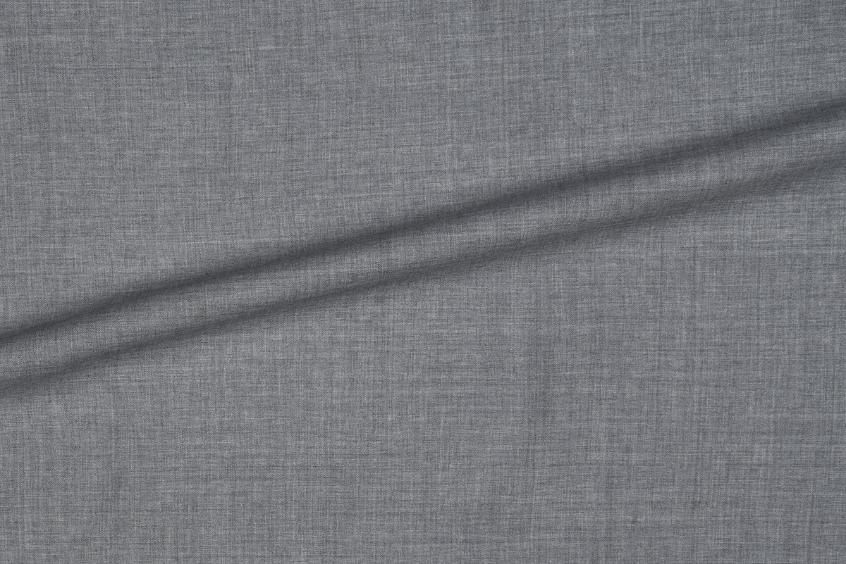 Loro Piana: Light Grey Woolen - 3