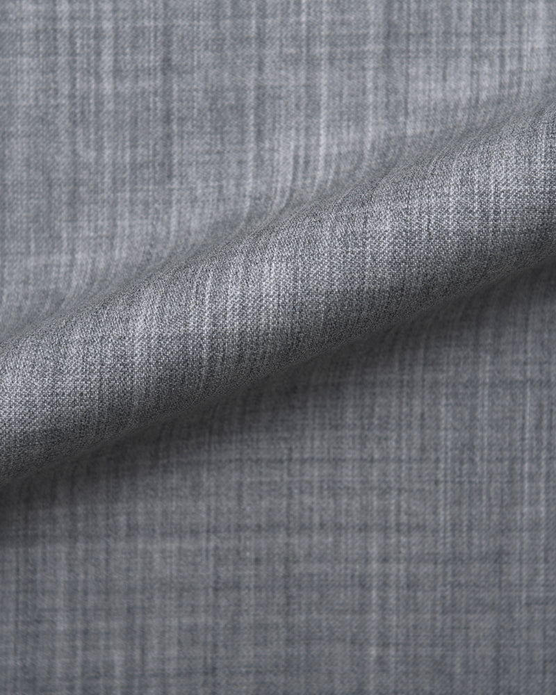 Washable Wool Suit: Light Grey