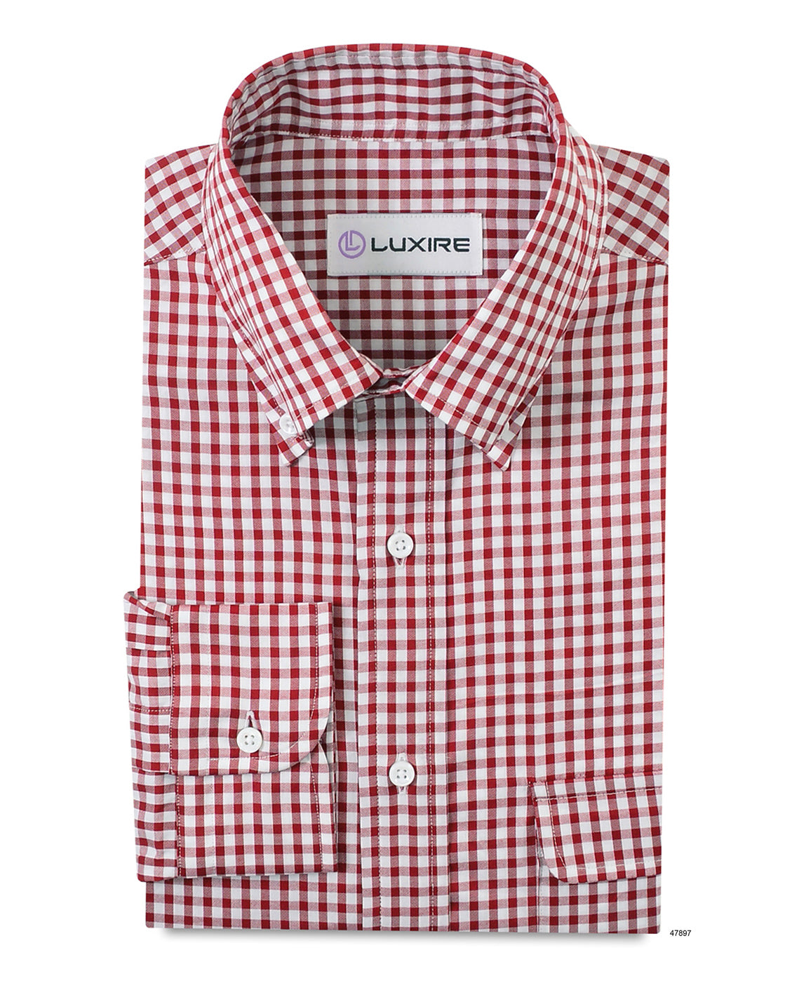 Red Mini Gingham - 1