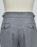 Two rear pocket with flap