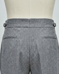 Two rear pocket without button