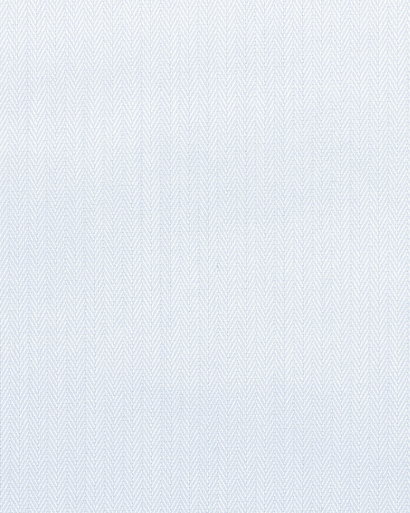 Pale Blue Herringbone Shirt
