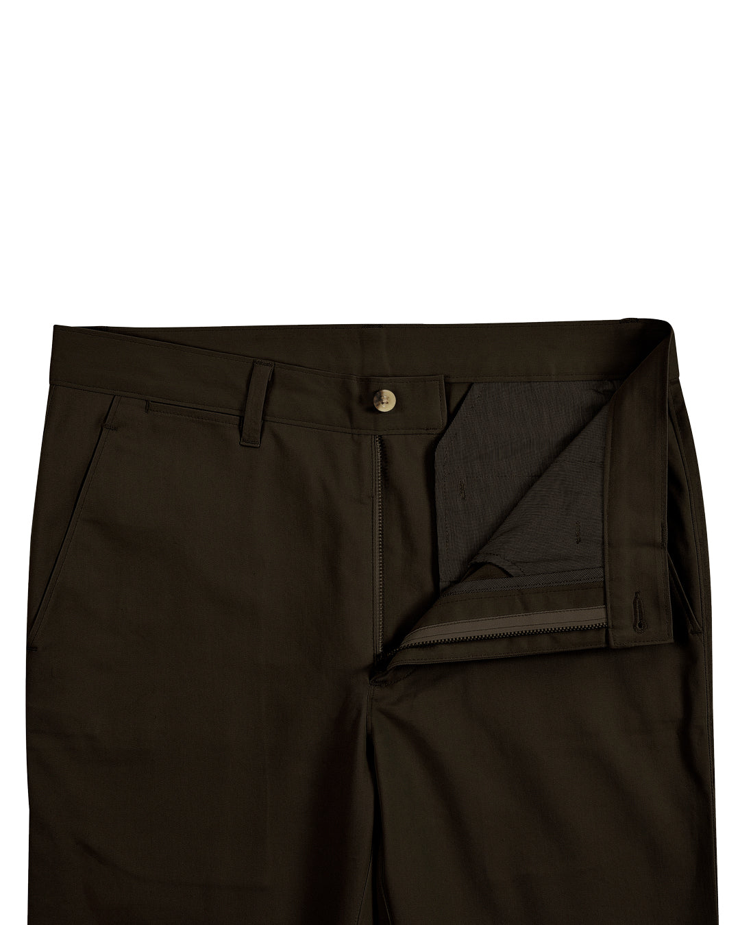 Genoa Chino Pant Dark Chocolate Brown - 4