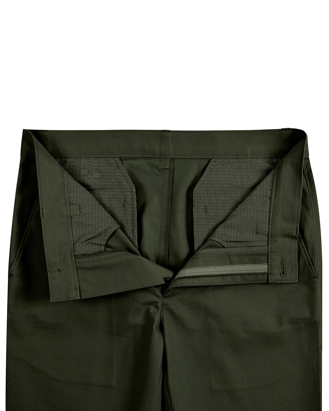 Genoa Chino Pant Olive Green - 3