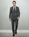 Dugdale New Fine Worsted Tropical Wool Suit- Grey