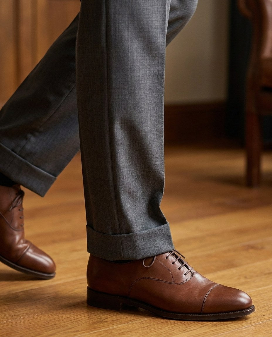 Easycare Wool: Grey Prince of Wales - 5