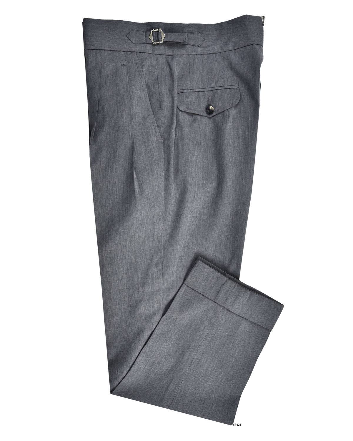Zegna Slate Grey Cotton - 1