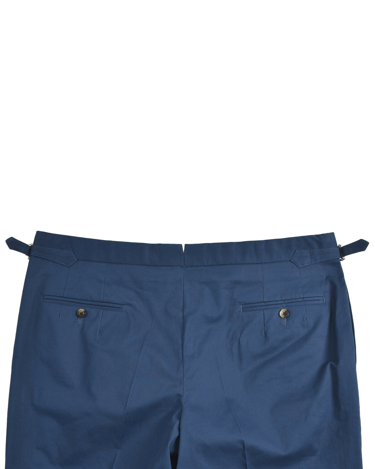 Soft Dark Blue Stretch Twill Pants - 6