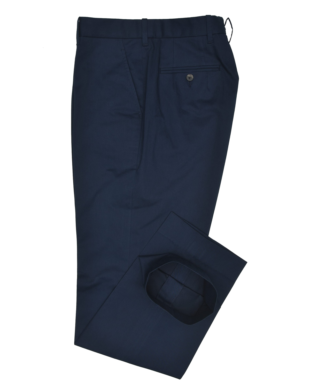 Navy Twill Pant Chino - 3