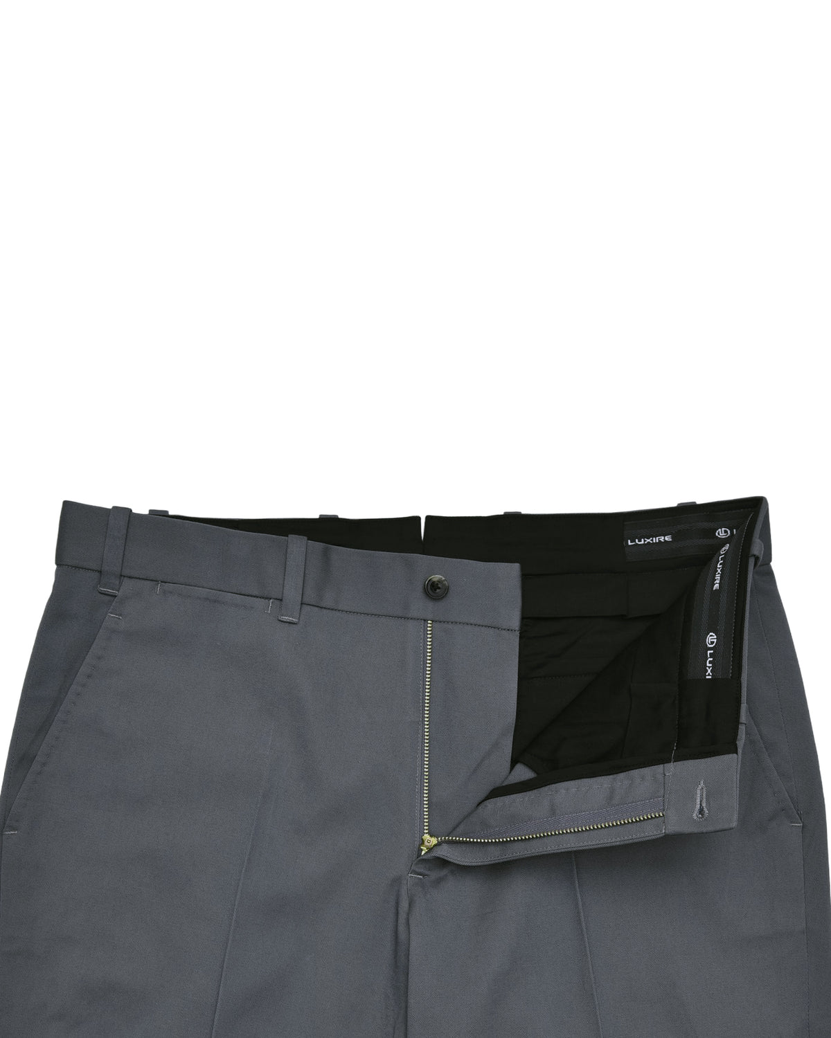 Steel Grey Twill Chino - 5