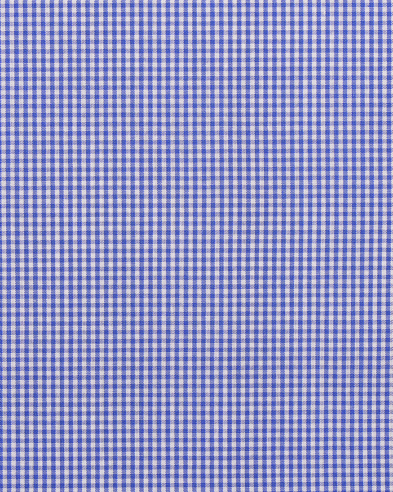 Sapphire Blue Gingham