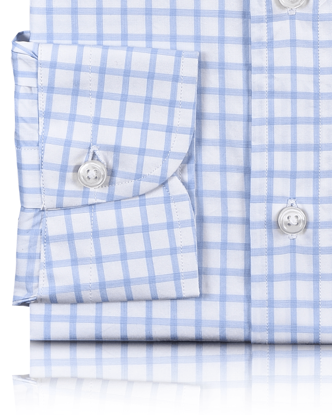 Albini: Light Blue Plaid - 3