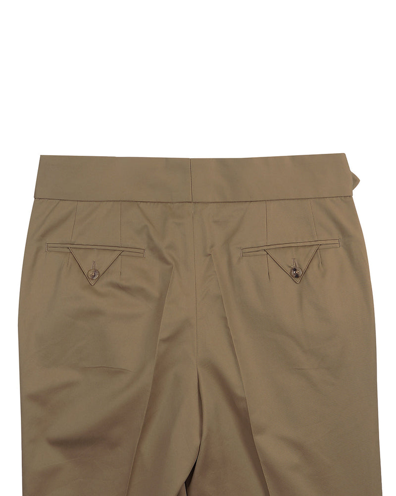 Gurkha Pant in British Khaki Twill