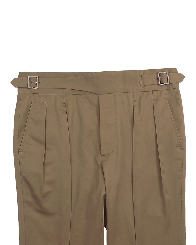 Gurkha Pant in British Khaki Twill