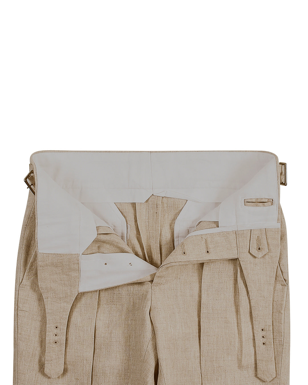 Gurkha Pants in 100% Linen Suiting Muslin - 3