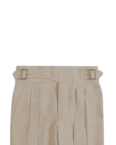Gurkha Pants in 100% Linen Suiting Muslin