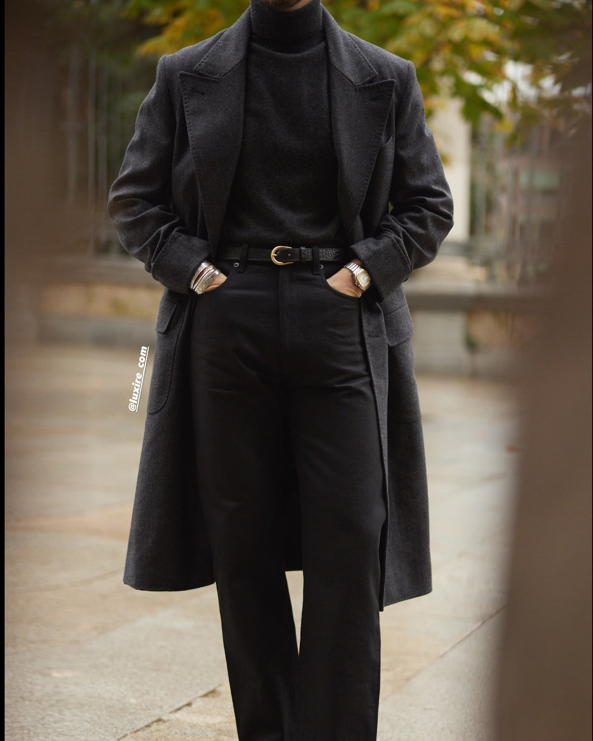 Luxire Selvedge: Black Jeans - 2