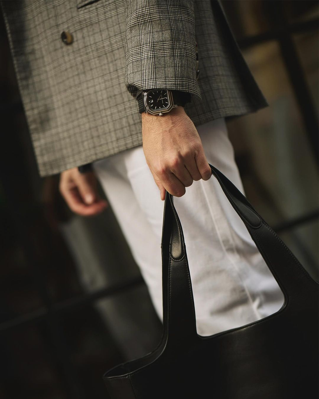 White Heavy Twill Jeans - 7