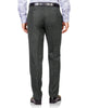 Back view of custom linen pants for men by Luxire in ash grey