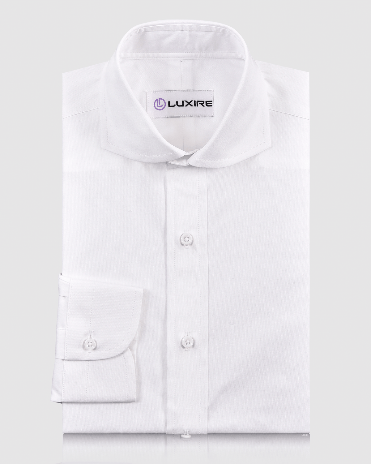 Brembana 2-Ply Giza White Pinpoint Oxford Shirt - 1