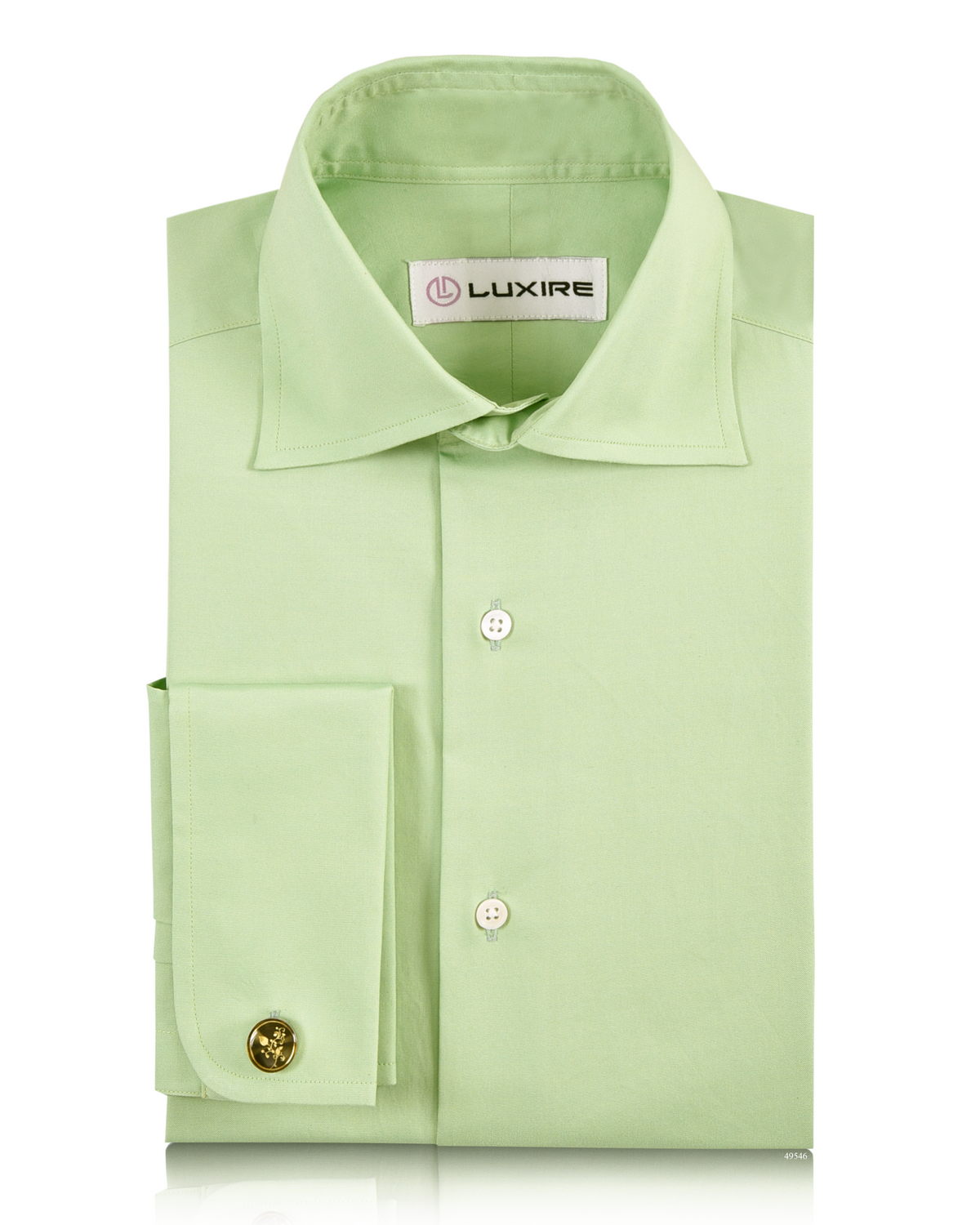 Light Green Pinpoint Oxford Shirt - 1