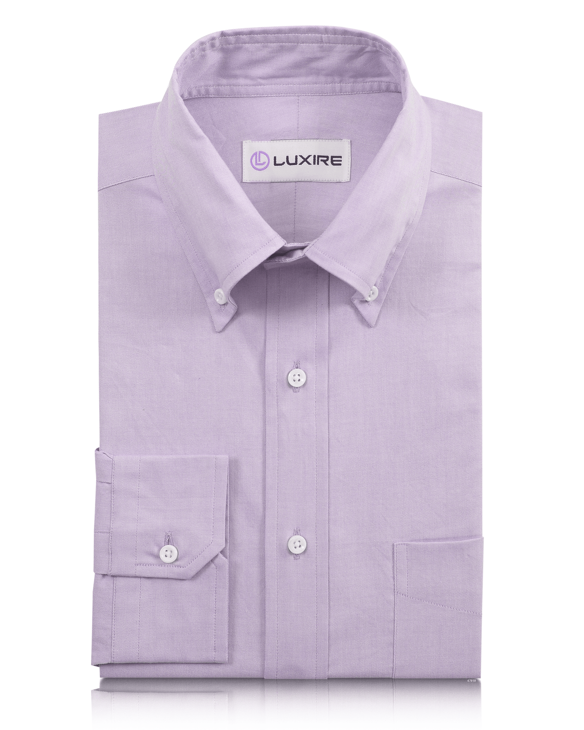 Lilac Pinpoint Oxford Shirt - 1