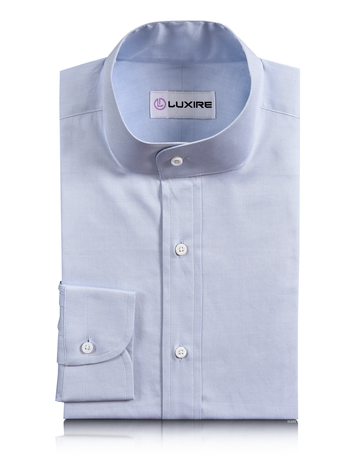 Luxire Presto: Mild Blue Oxford Classic Shirt - 1