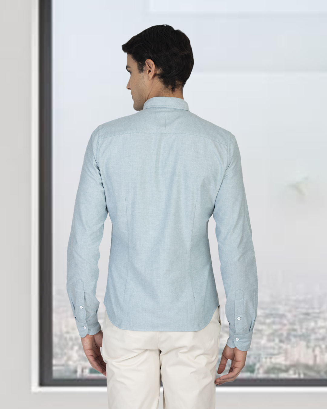Mint Green Oxford Shirt - 13