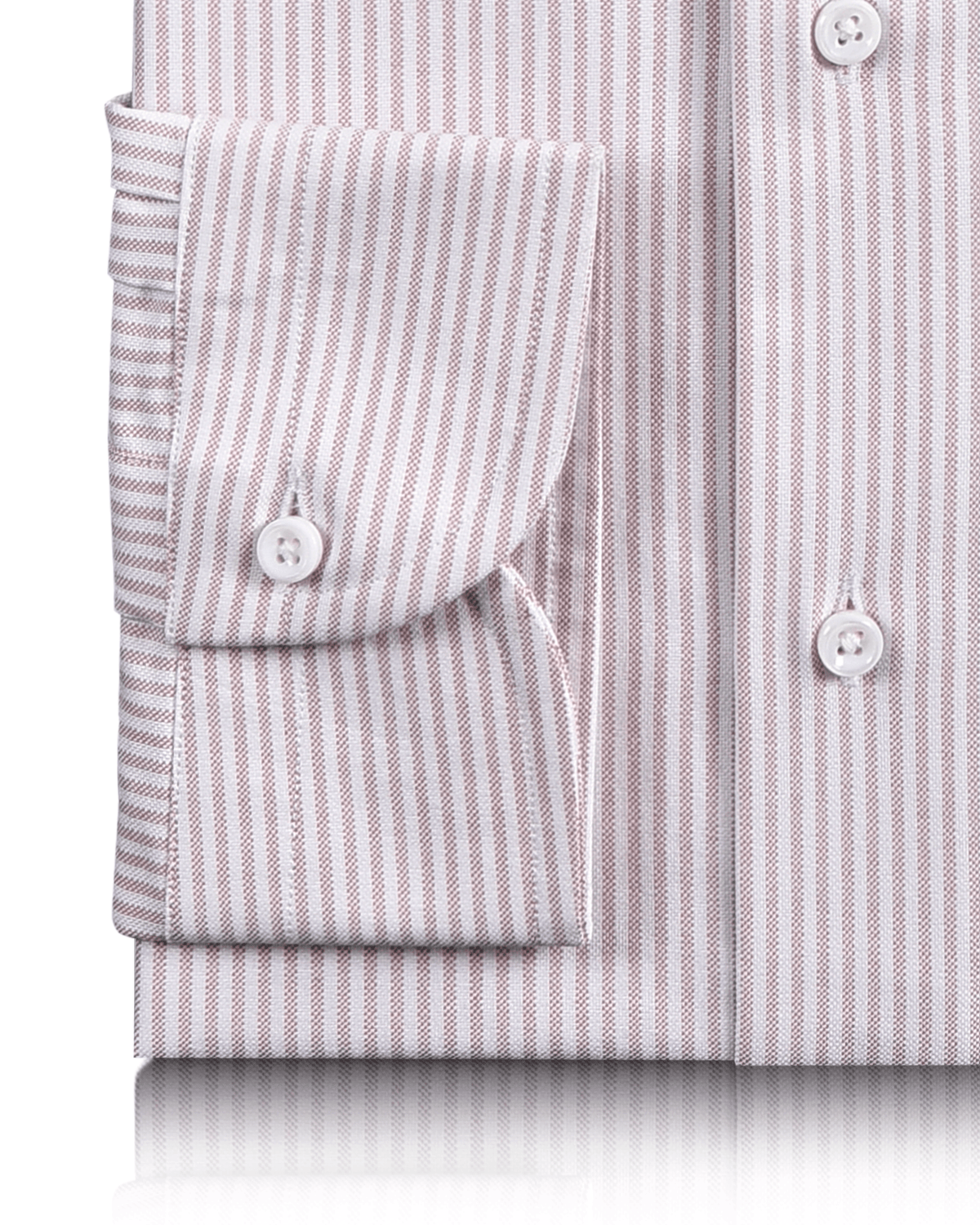 Pink University Stripes Oxford - 3