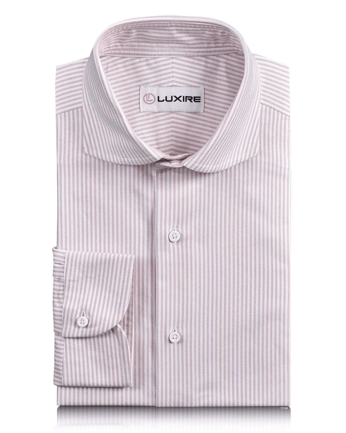 Pink University Stripes Oxford - 1