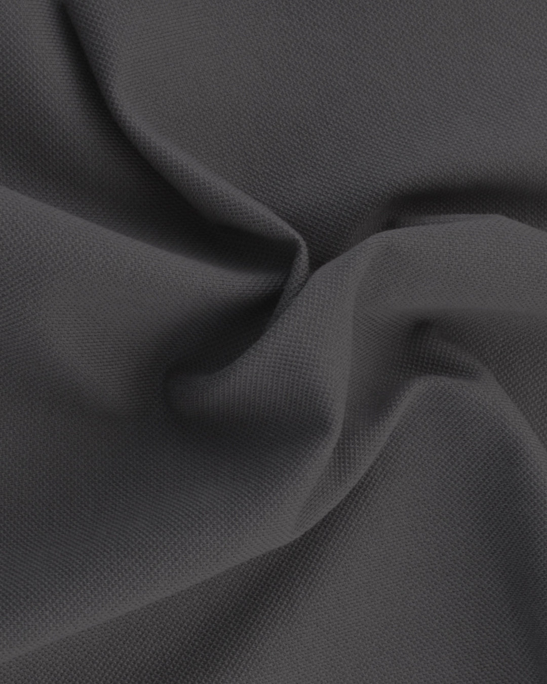 Ash Grey Soft Polo T-Shirt - 4