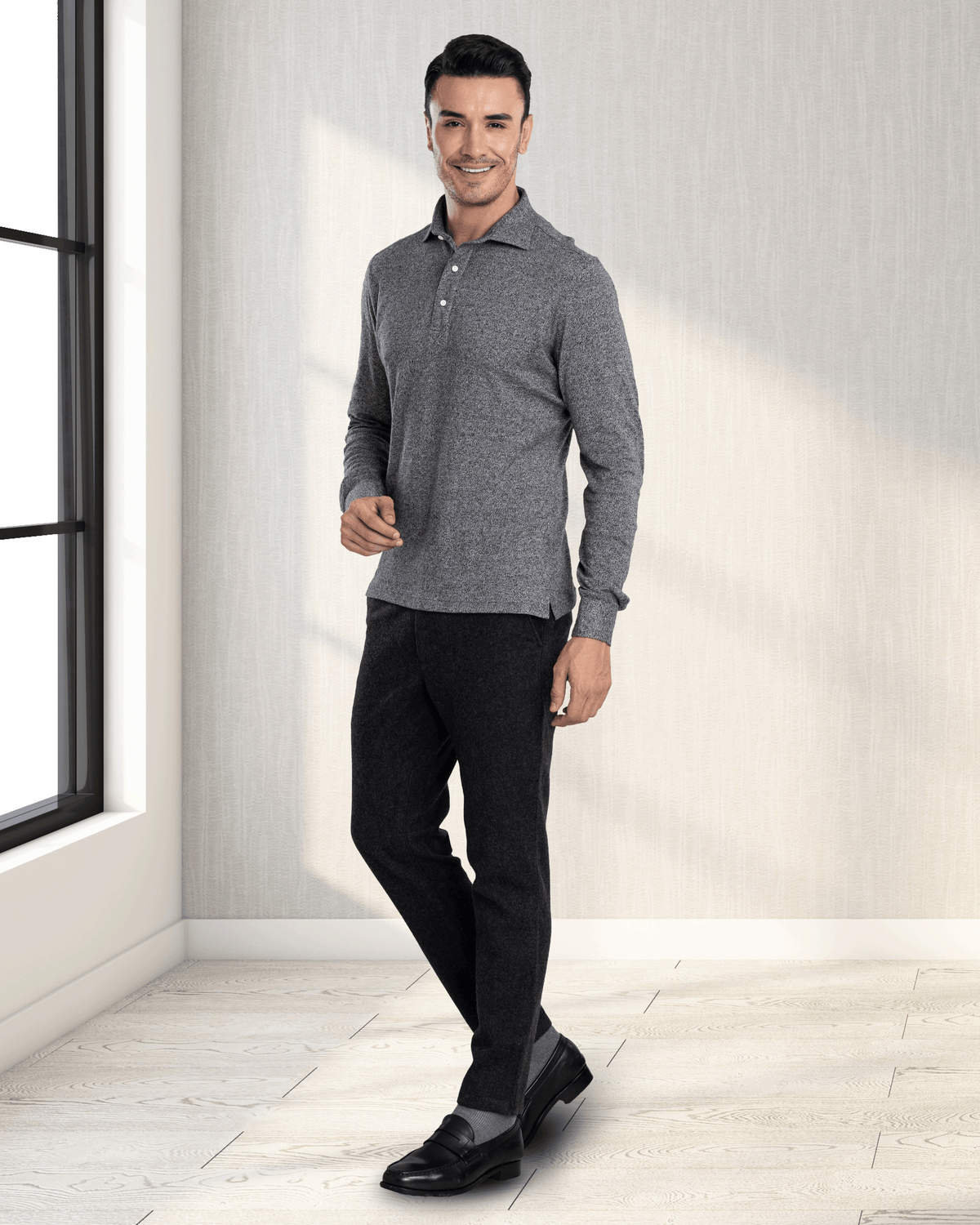 Dark Light Grey Heather - 6