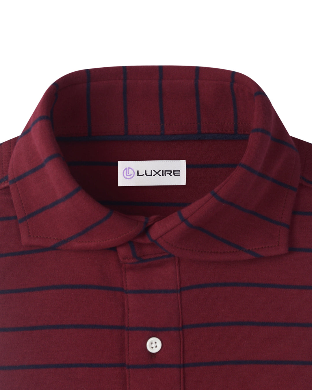 Maroon Navy Candy Wide Stripes T-shirt