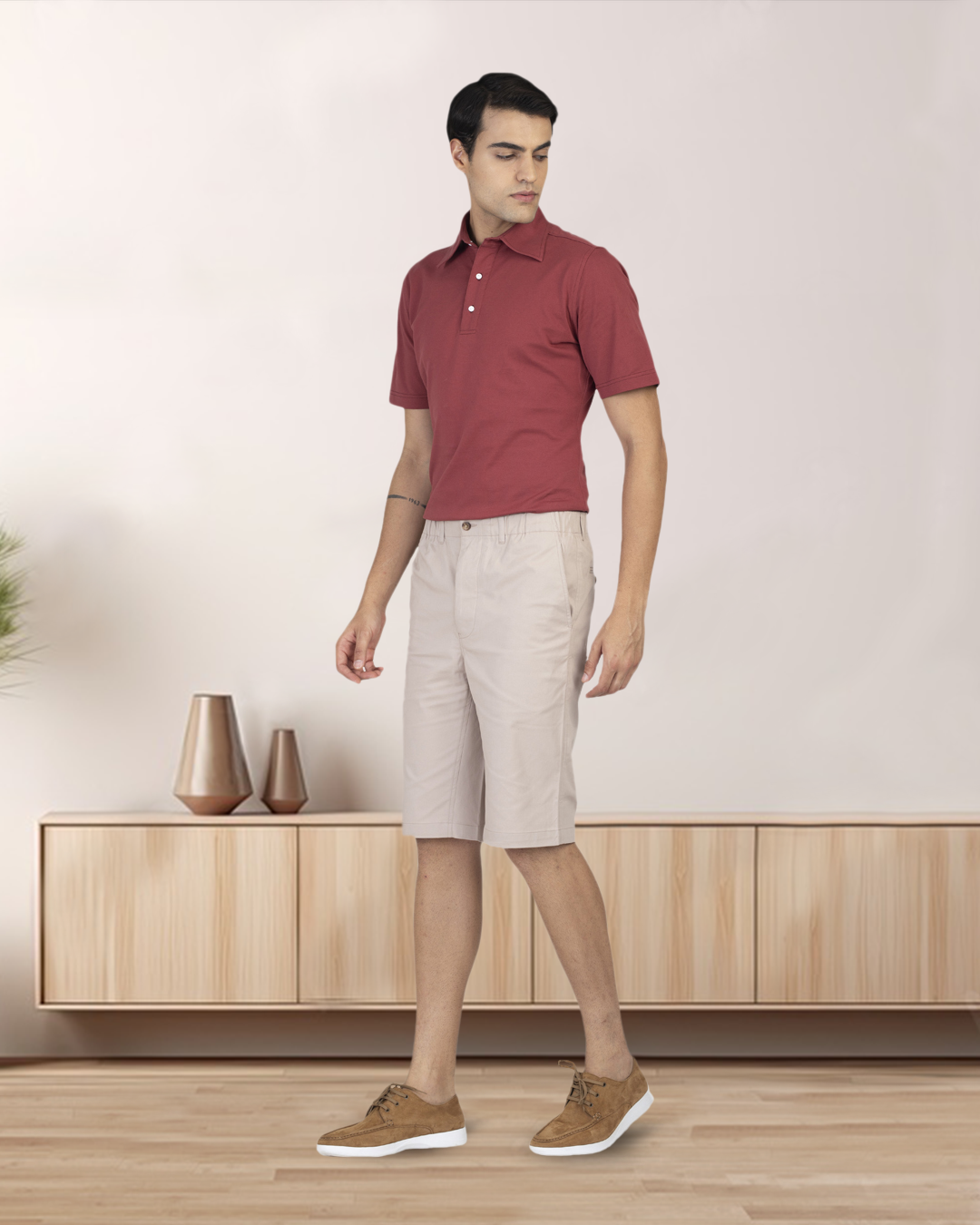 Marsala Soft Polo T-Shirt - 5