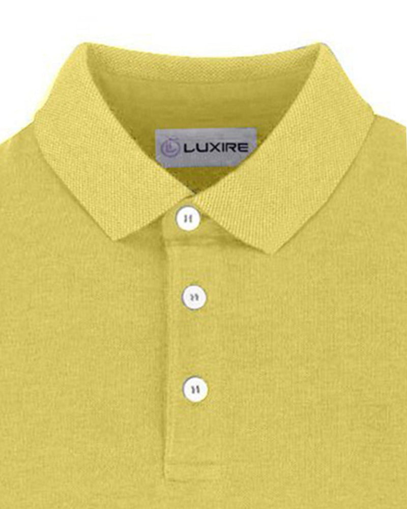 Mild Yellow Polo T-shirt