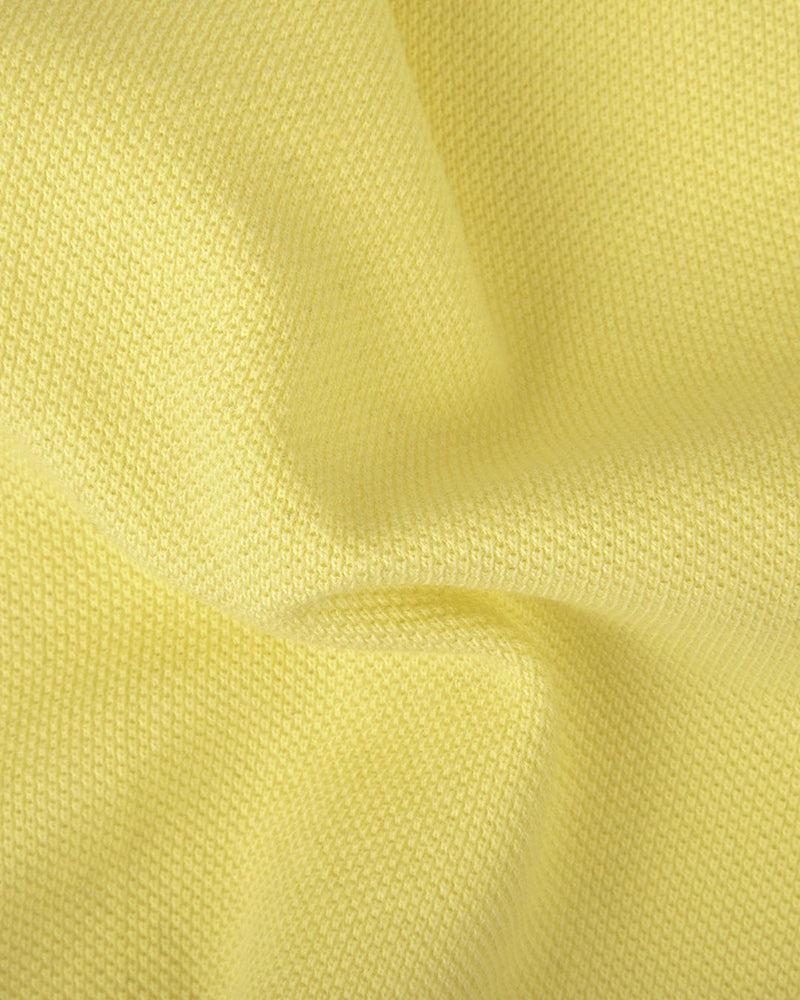 Mild Yellow Polo T-shirt