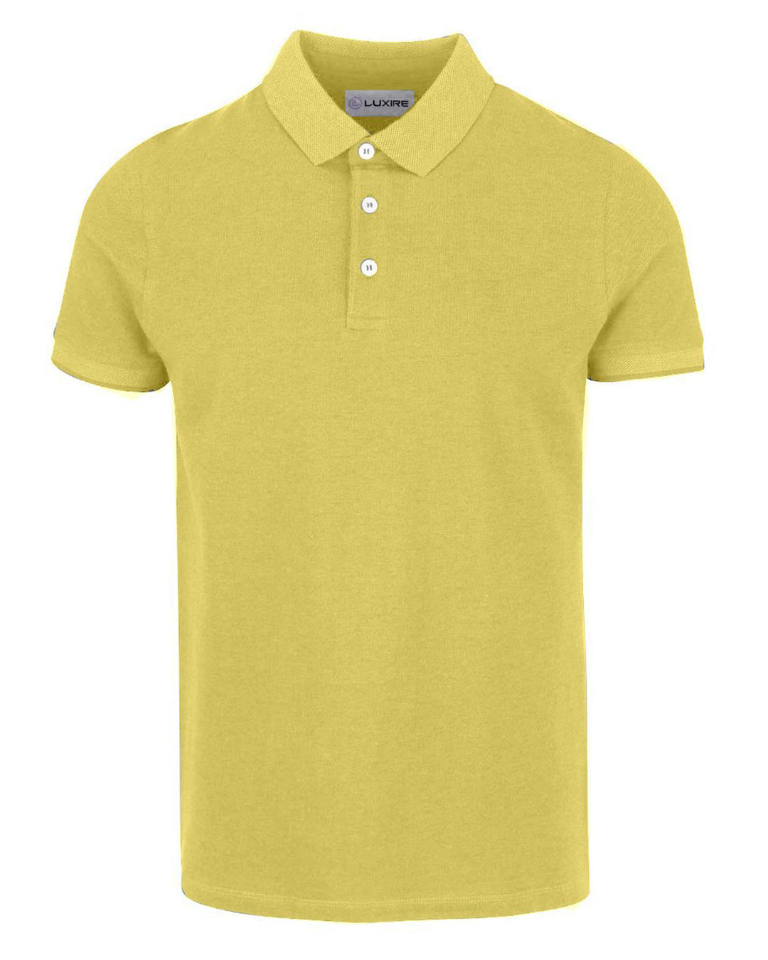Mild Yellow Polo T-shirt