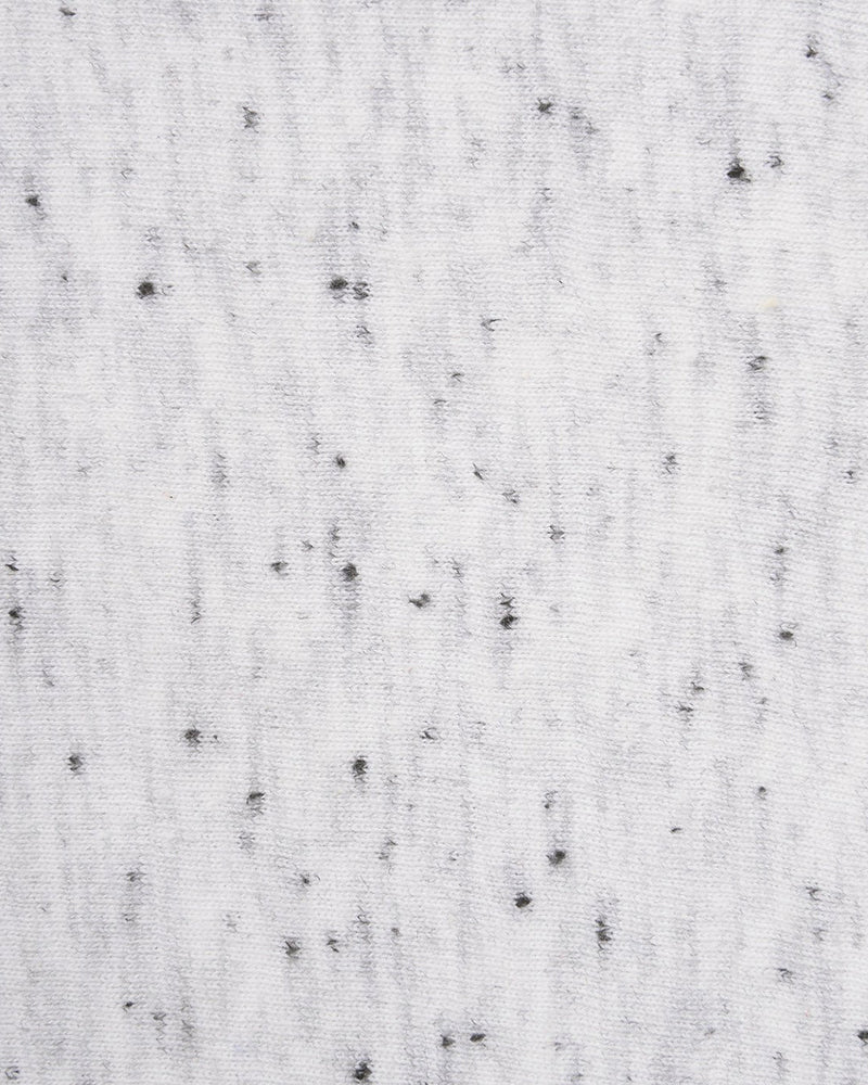 Speckled White Grey Polo Shirt