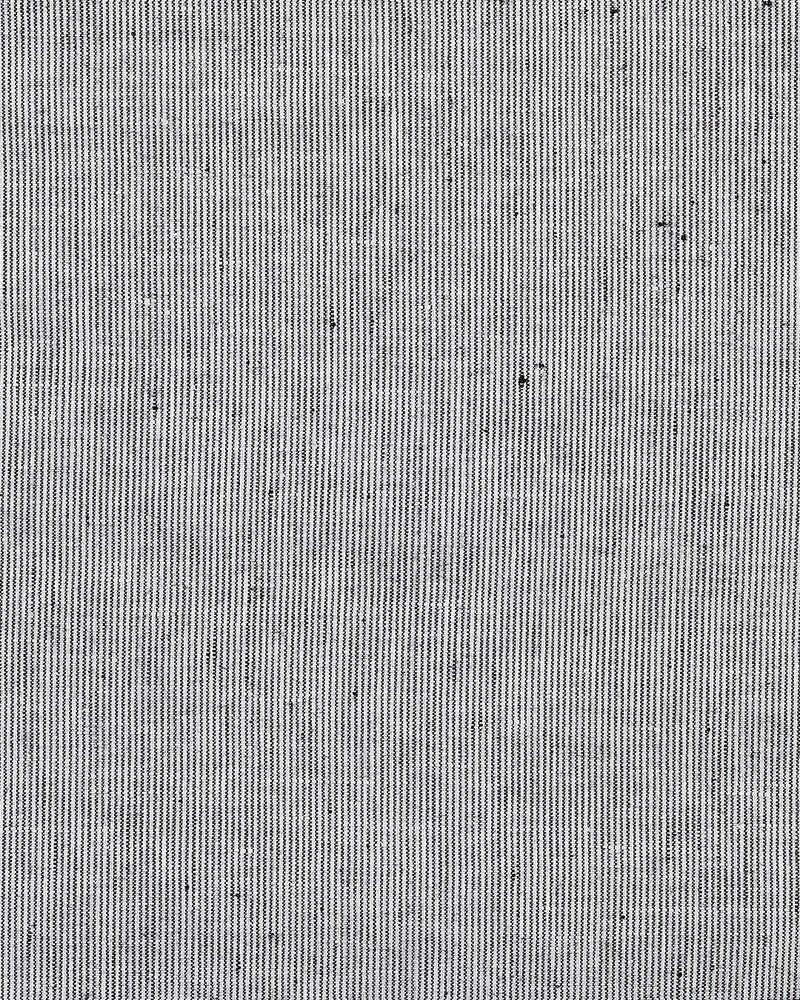 Linen: Black White Thin Dress Stripes