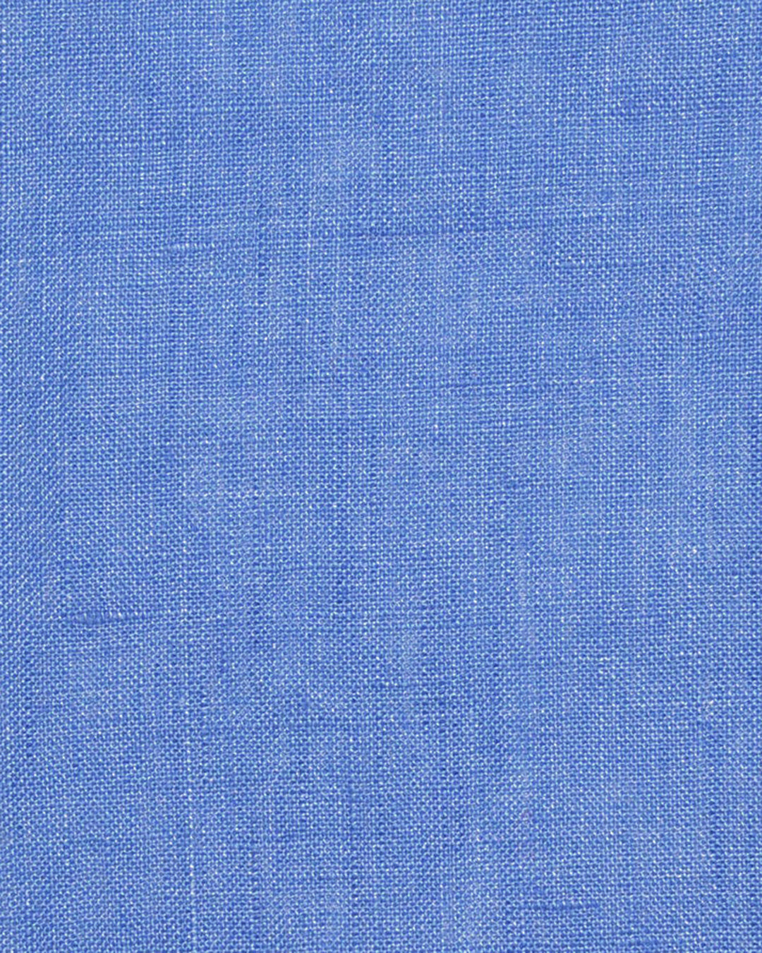 Blue Linen Classic Shirt - 4