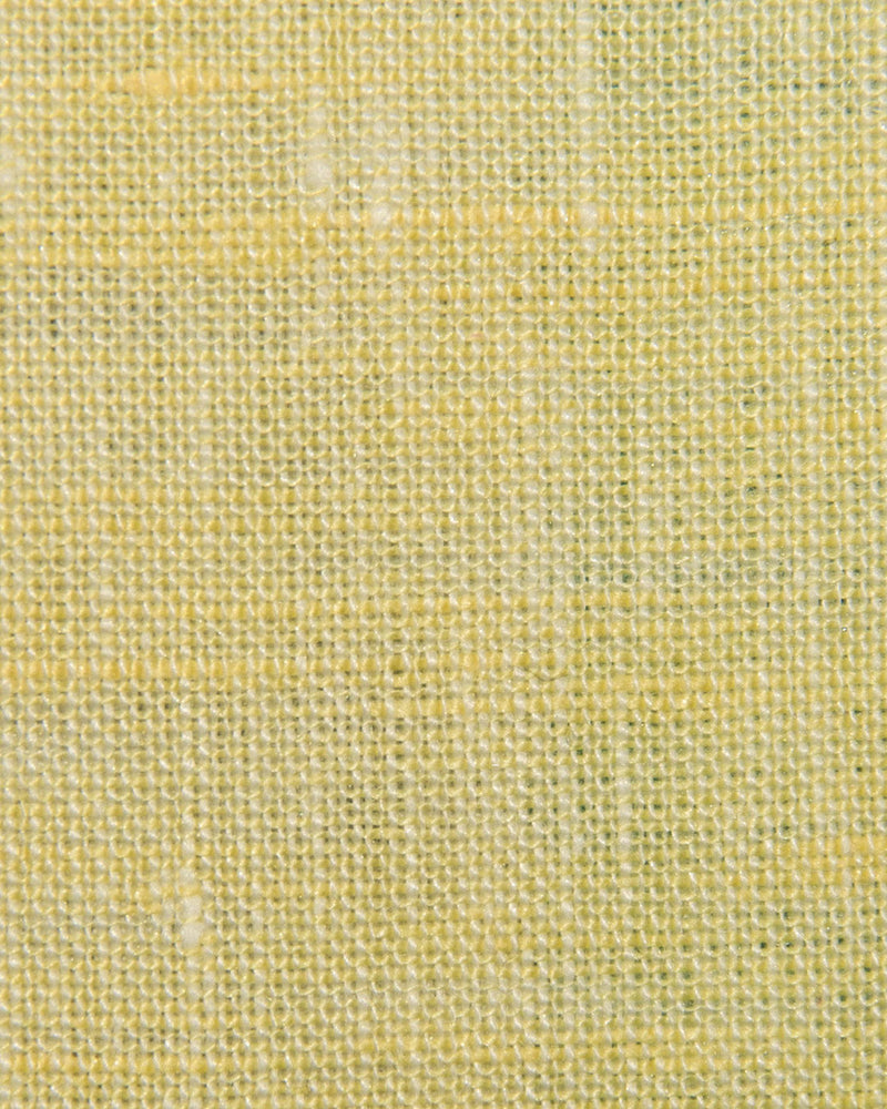 Linen: Pale Yellow End on End