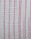 Cotton Linen: Light Pink Stripes On White