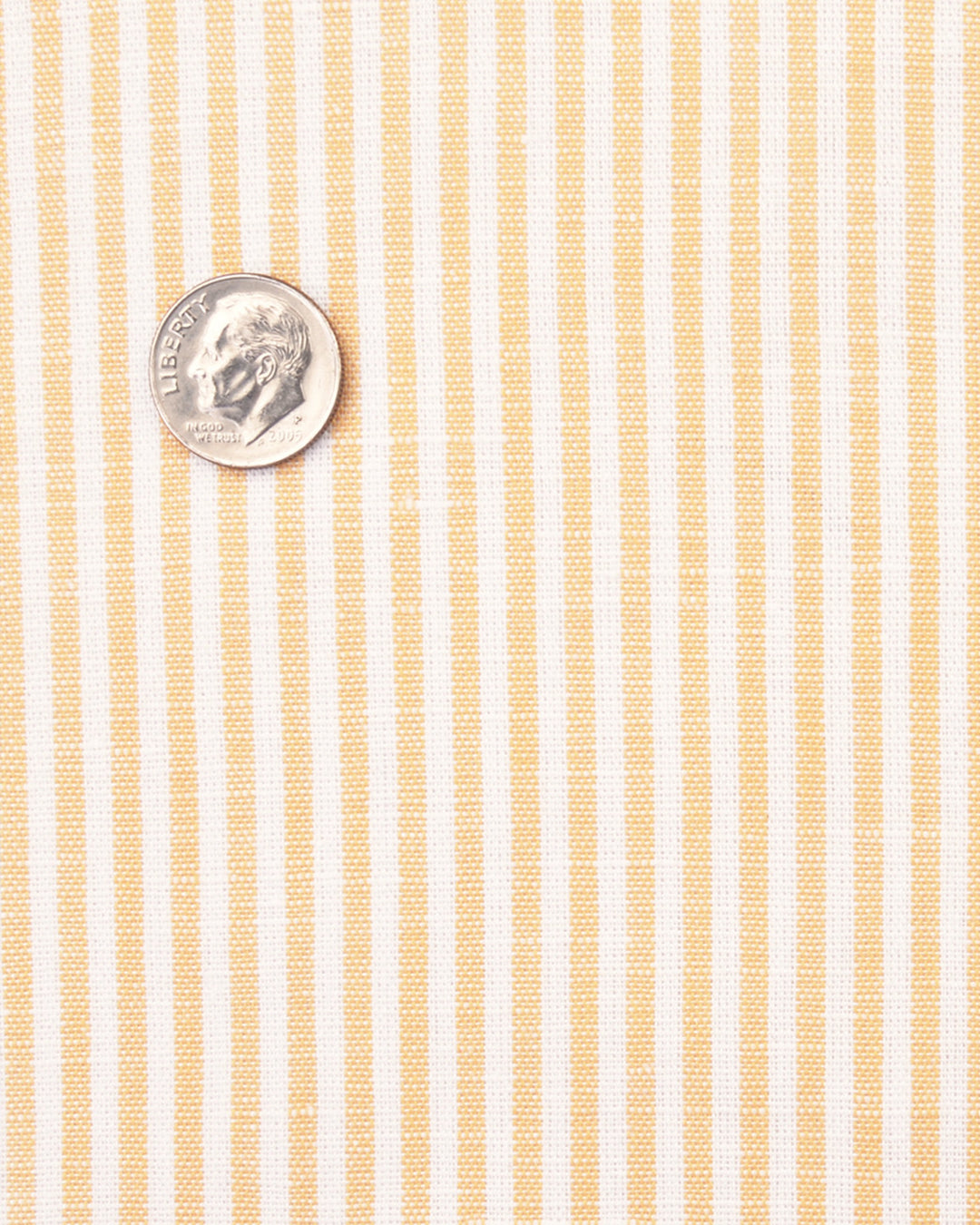 Linen: Yellow Candy Stripes - 4