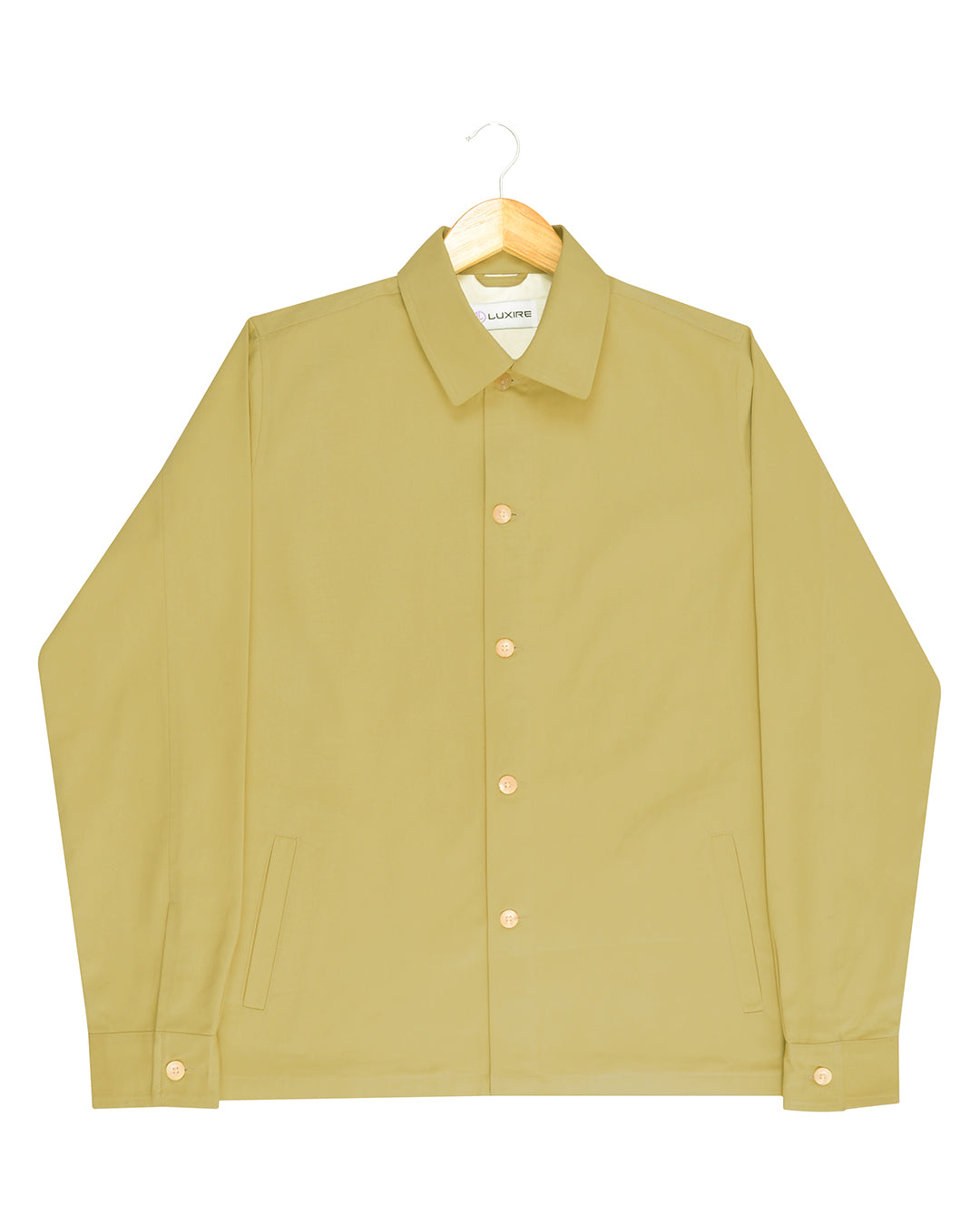 Mellow Mustard Soft Twill Jacket - 3