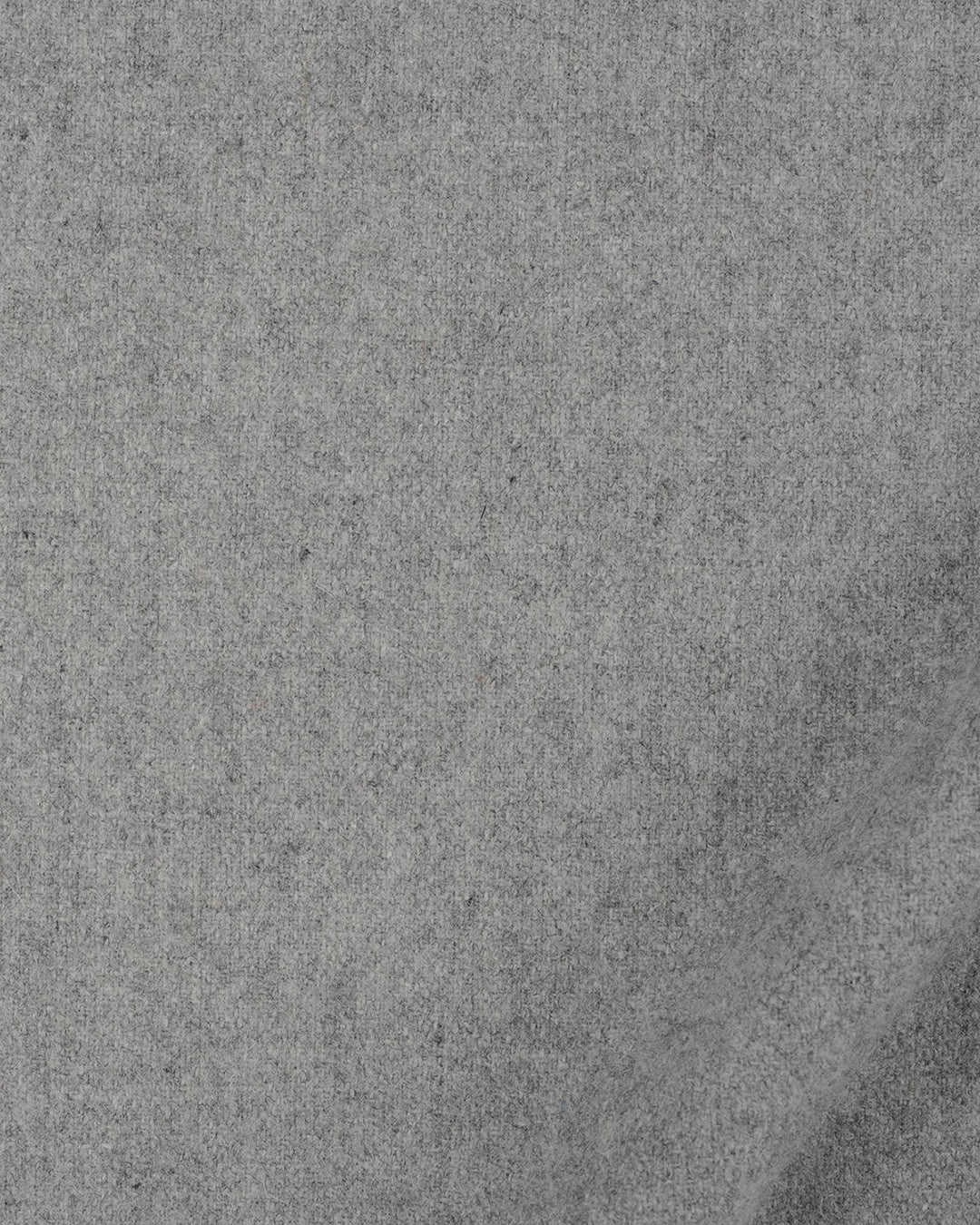 Vest in Grey Wool Flannel - 3
